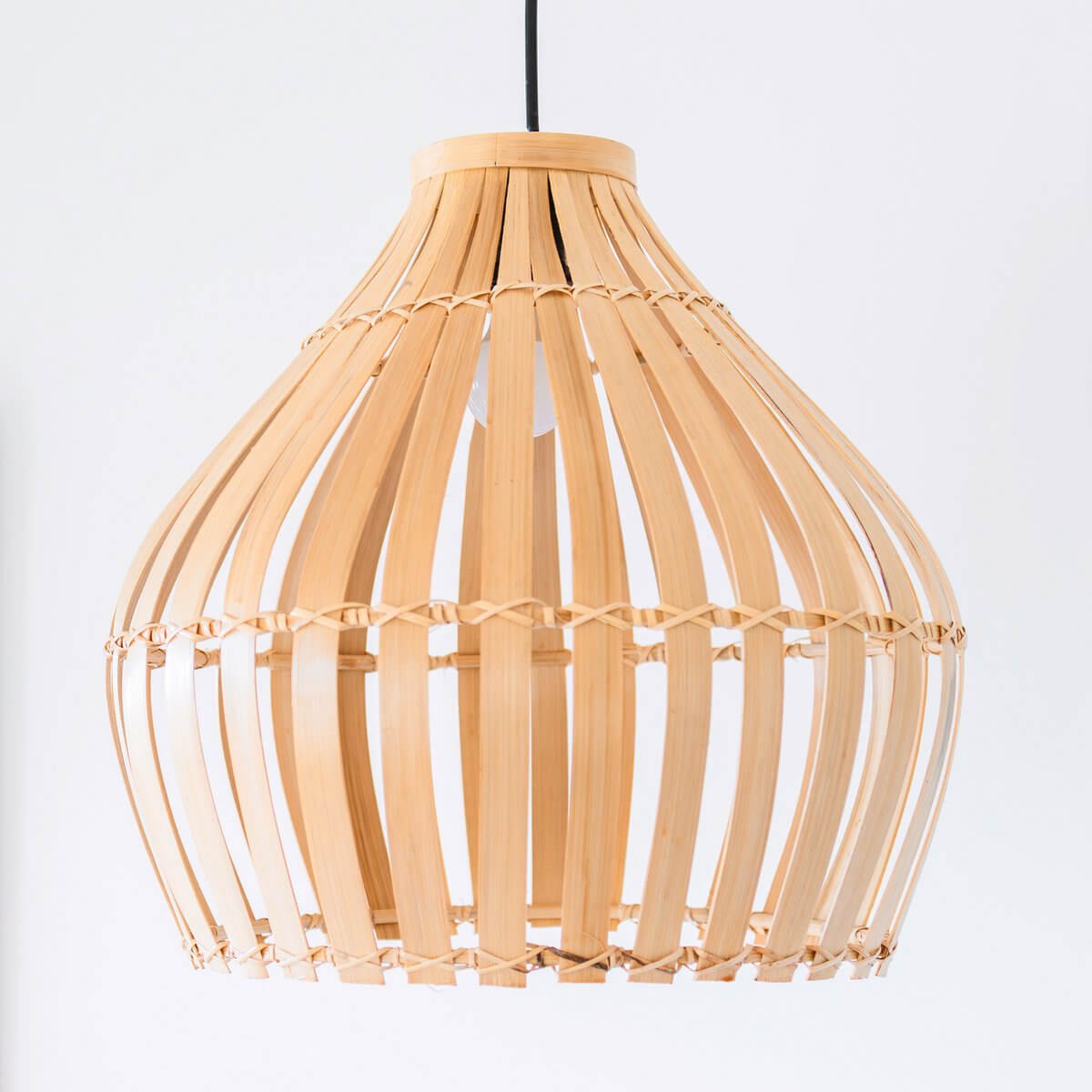 Bamboe lampenkap KIRMA (Ø 45 cm)