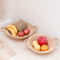Fruitschaal van raffia RAGA