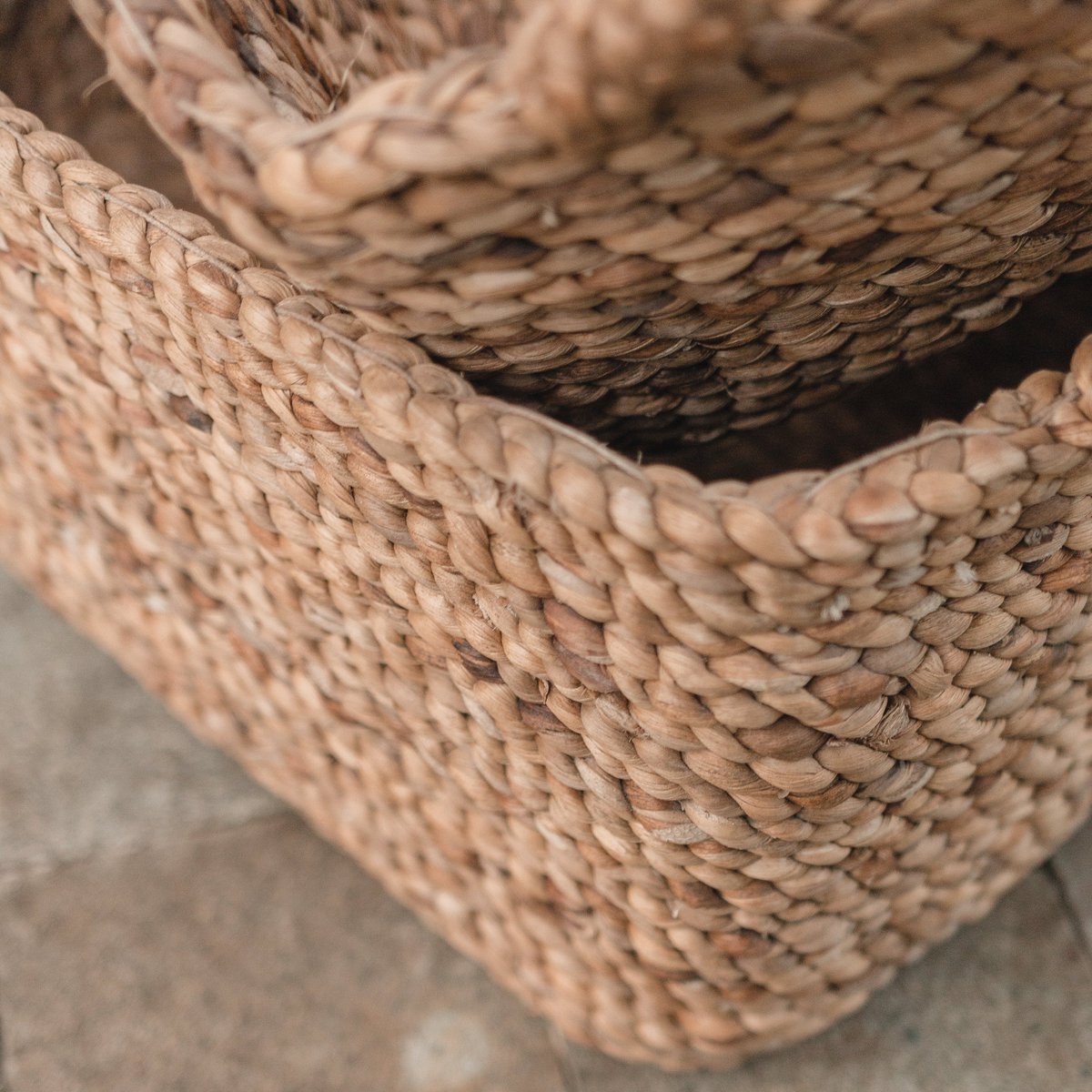 Mand Jaap - naturel - 25x20x20 cm | Leen Bakker Mand Jaap - naturel - 25x20x20 cm | Leen Bakker
