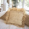 Sierkussen met vulling van raffia GANDI (naturel)